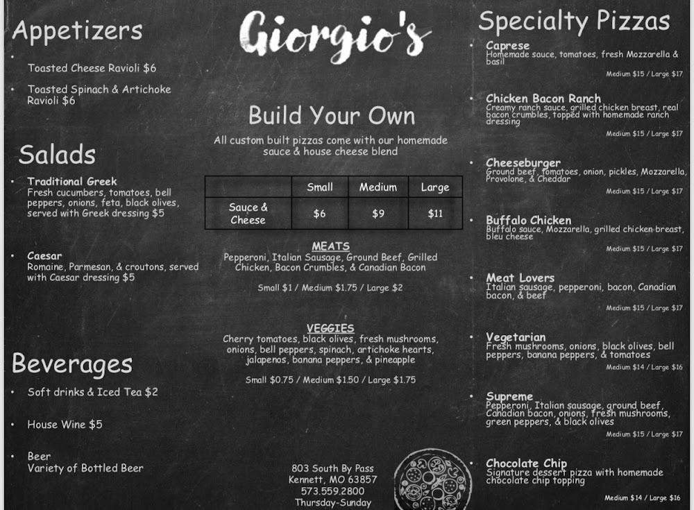 Giorgio's Menu image 3